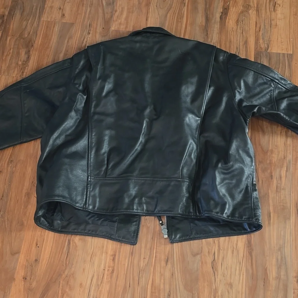 Harley Davidson Leather Jacket Size 3W - Picture 5 of 5